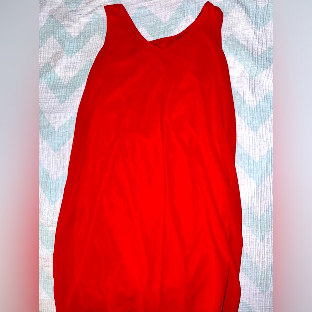 Red A. Byer dress